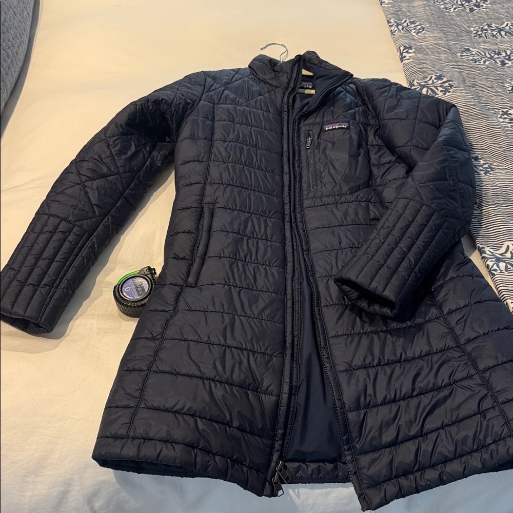 Patagonia Dark Blue Quilted Jacket - Picture 6 of 7